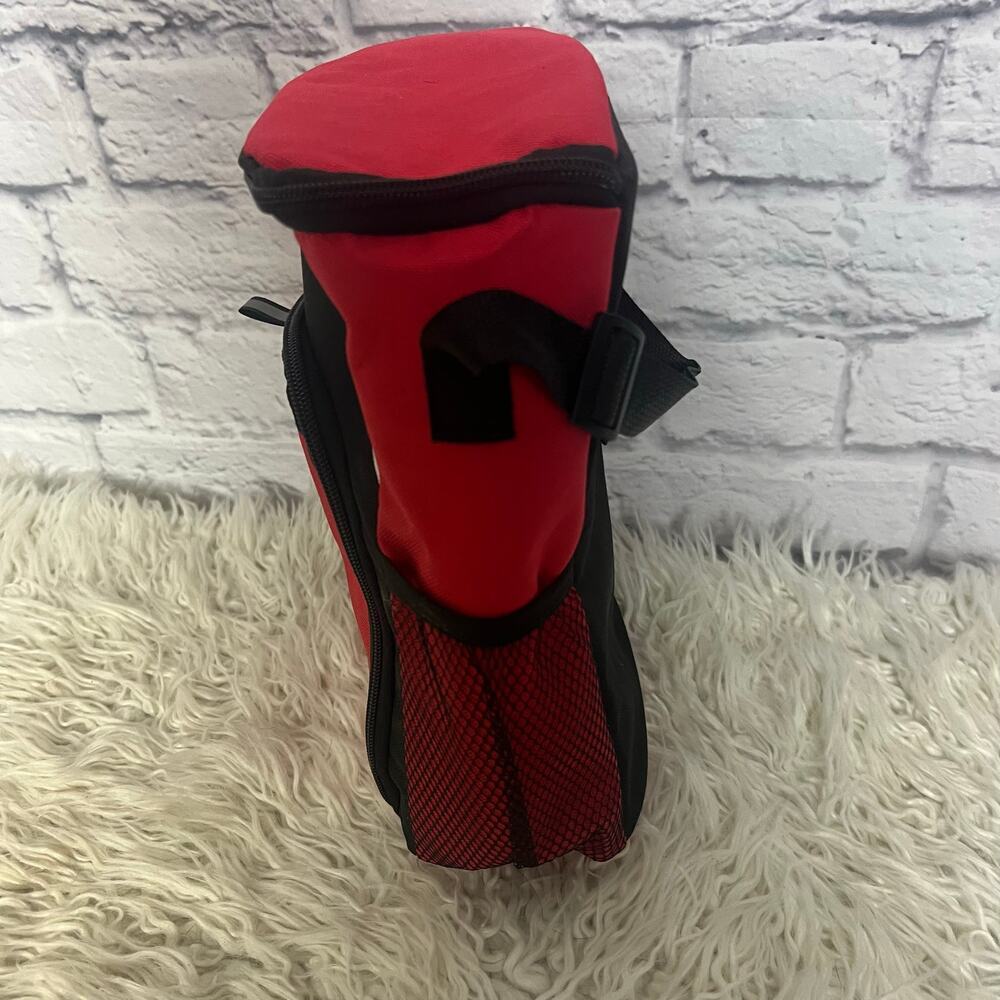 Hit Insulated lunch Bag Red with Black & White - Picture 2 of 8